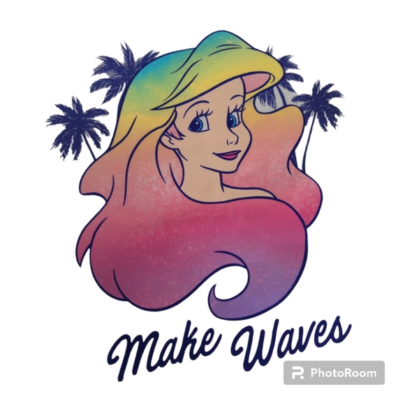 Disney's The Little Mermaid 2pc outfit (2t & 18m) - Picture 2 of 7